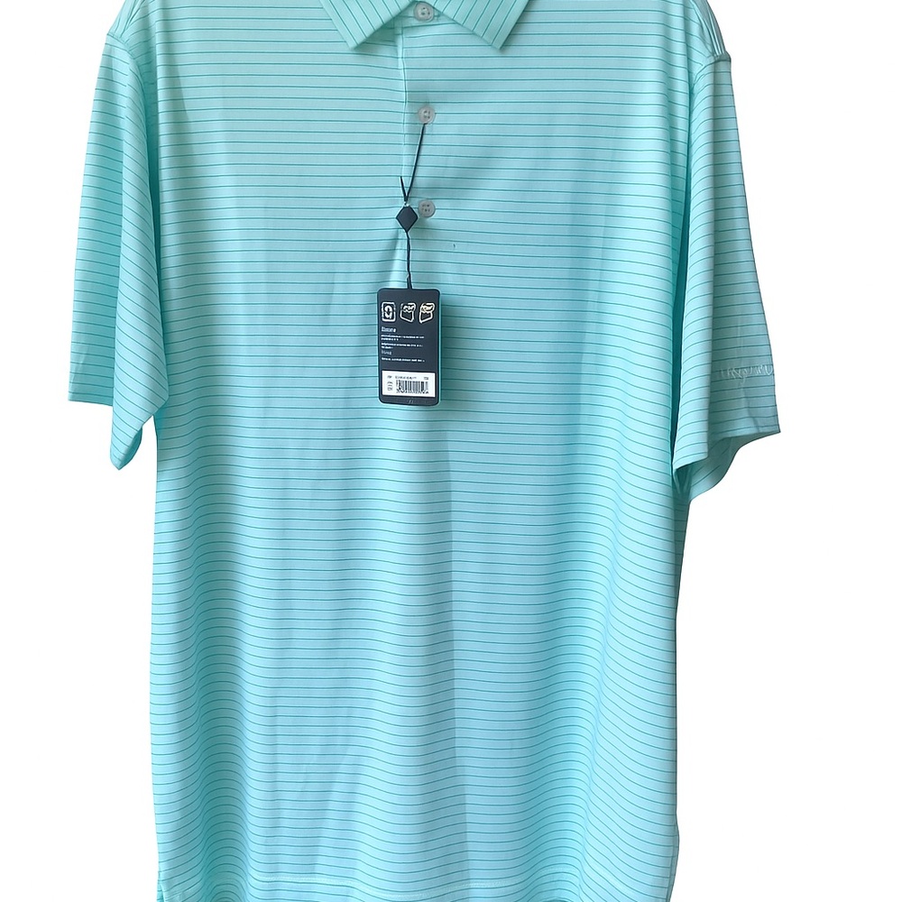 Men’s FootJoy Aqua Striped Polo Shirt